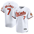 Jackson Holliday Baltimore Orioles Nike Men'S Home Limited Player Jersey - White
