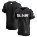 Baltimore Orioles Nike Men'S City Connect Elite Jersey - Black