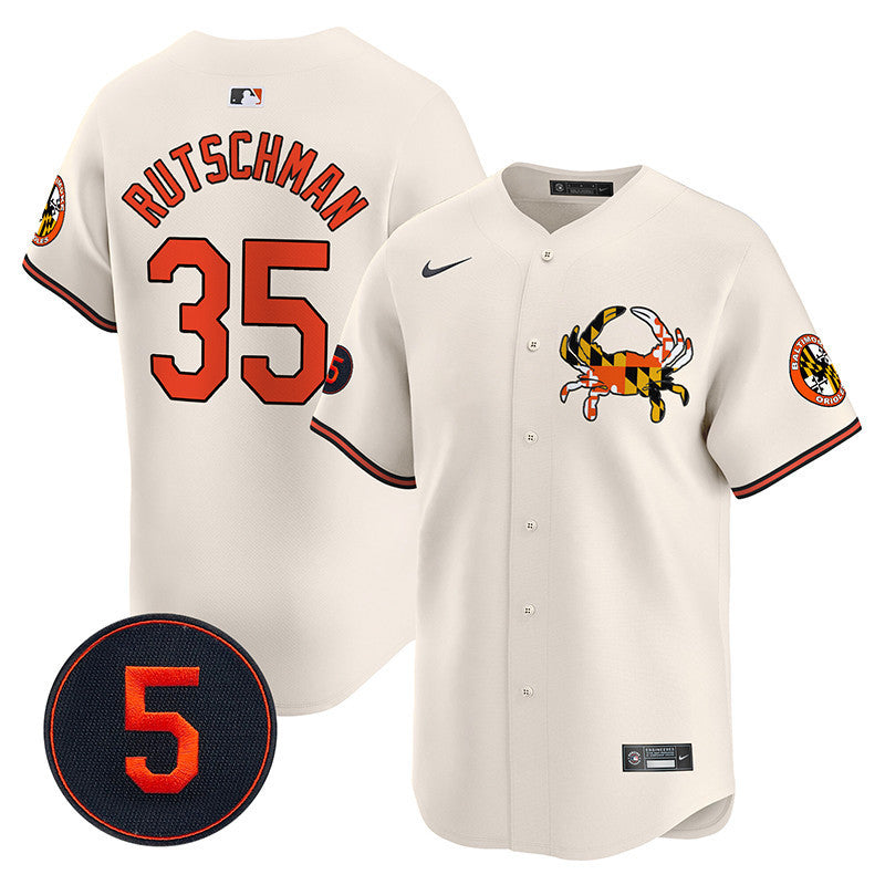 Robinson Patch Baltimore Orioles Men'S Vapor Premier V3 Limited Jersey
