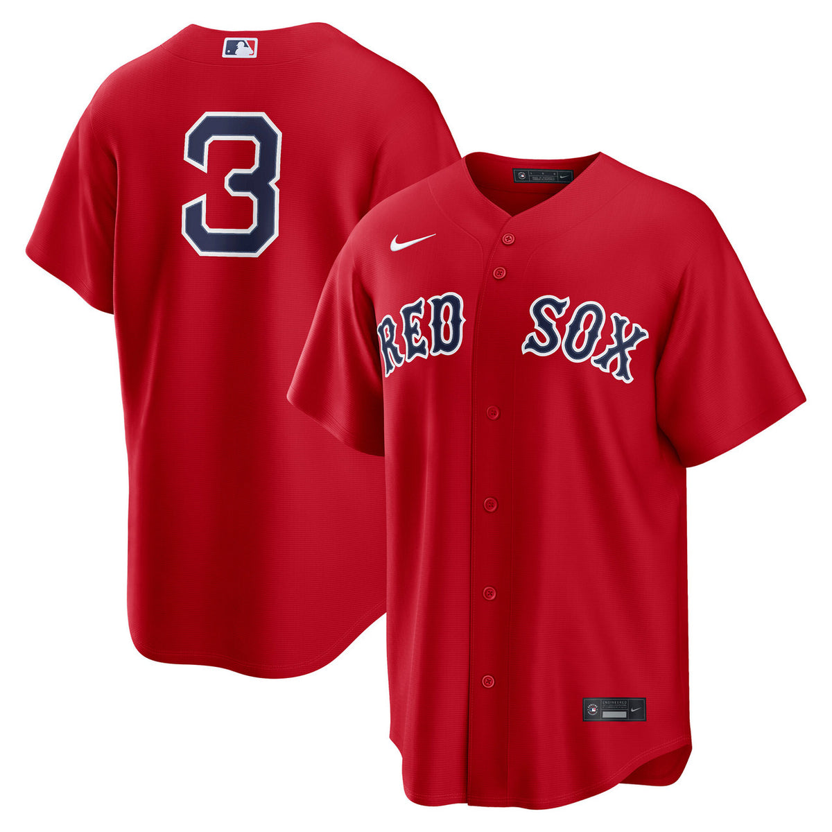 Boston Red Sox Nike Men'S Ceddanne Rafaela Alternate Limited Jersey - Red