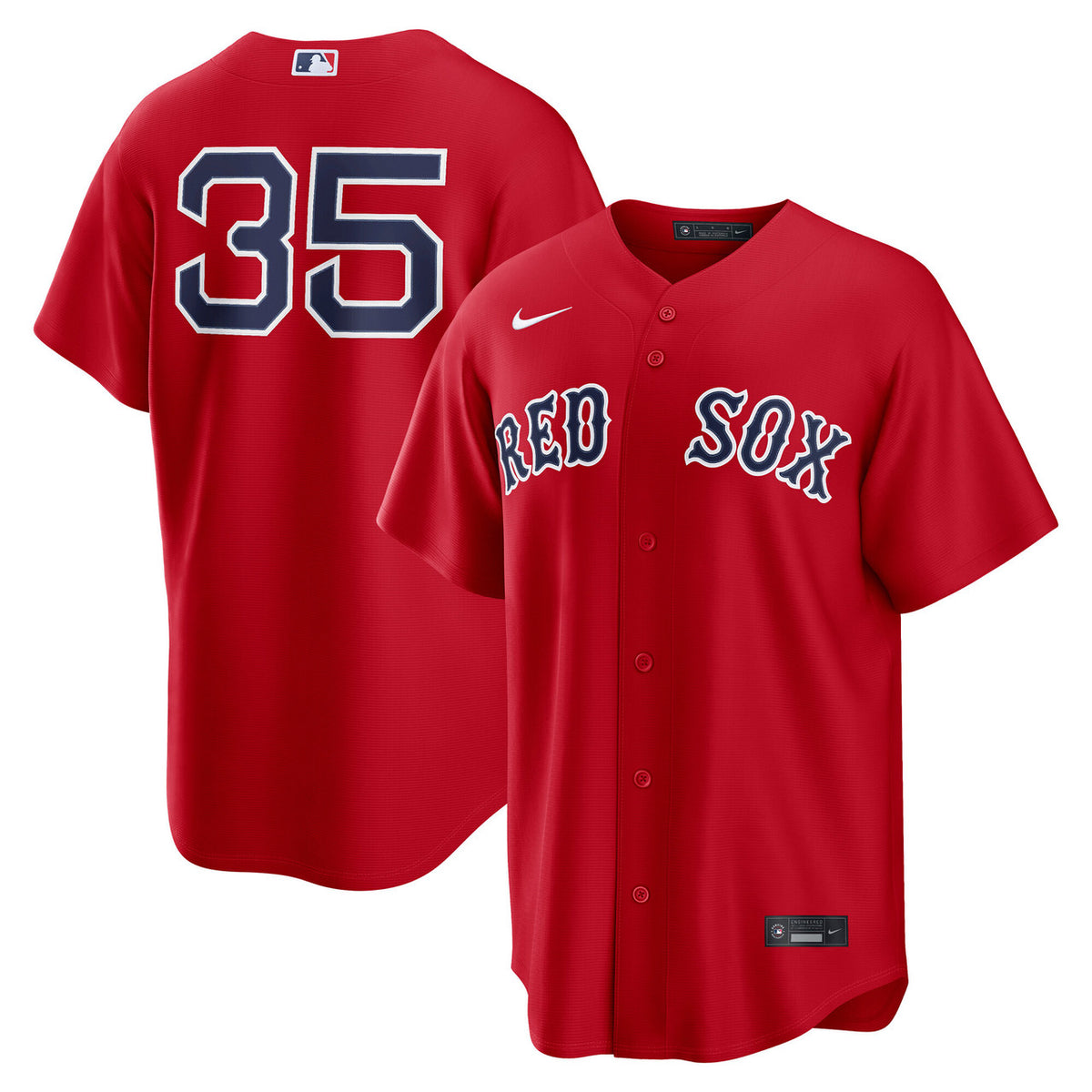Garrett Crochet #35 Boston Red Sox Nike Men'S Alternate Limited Jersey - Red