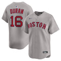 Jarren Duran #16 Boston Red Sox Nike Men'S Road Limited Jersey - Gray