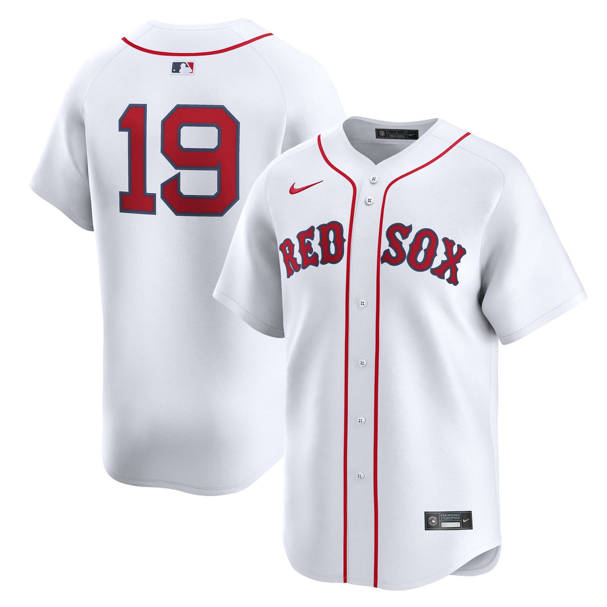 Roman Anthony #19 Boston Red Sox Nike Men'S Home Limited Player Jersey - White
