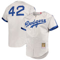Jackie Robinson #42 Brooklyn Dodgers Mitchell & Ness Men'S Cooperstown Authentic Jersey - Gray