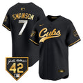 Jackie Robinson #42 Chicago Cubs Men'S 2024 Patch Vapor Premier Limited Jersey