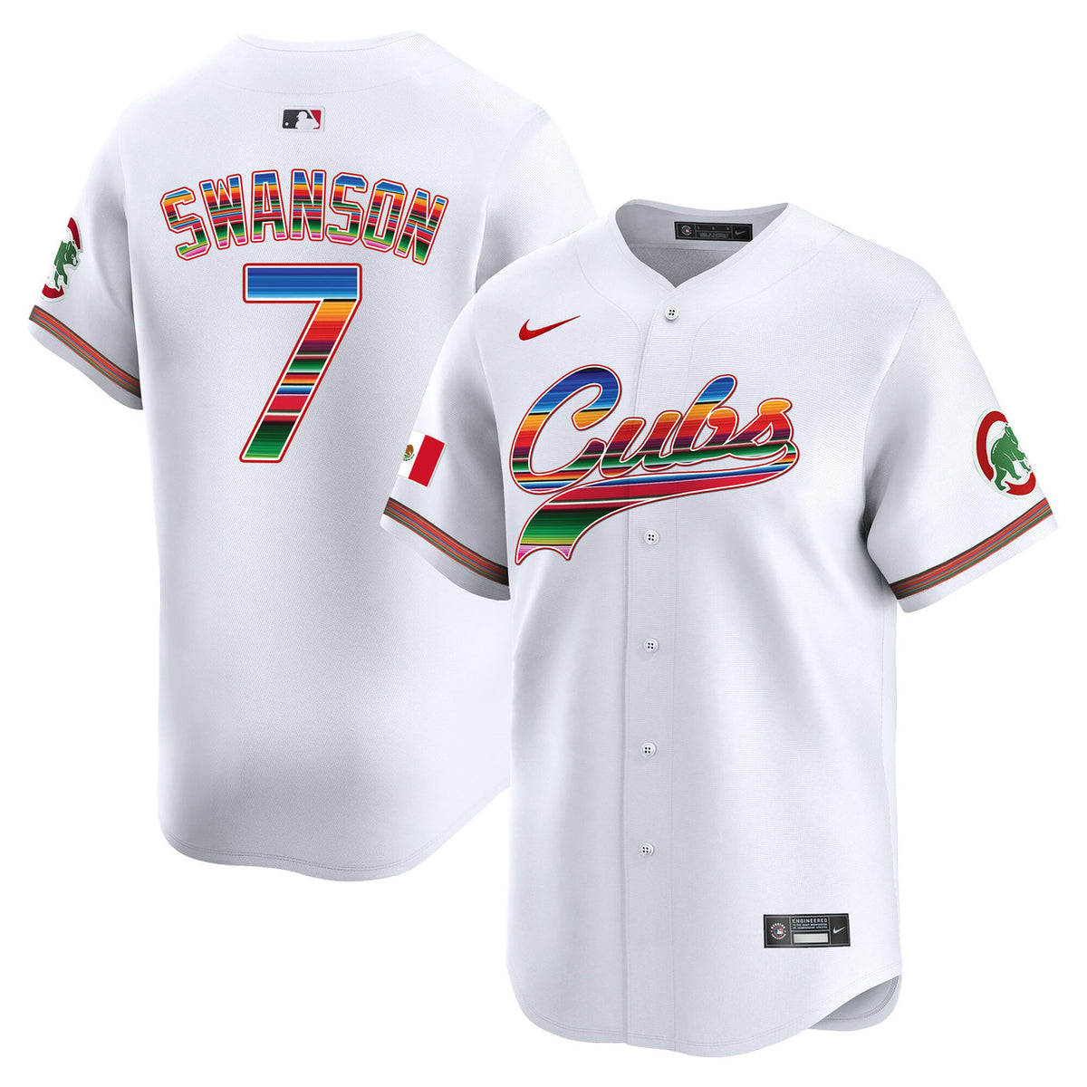 Chicago Cubs Men'S Mexico Vapor Premier V2 Limited Jersey