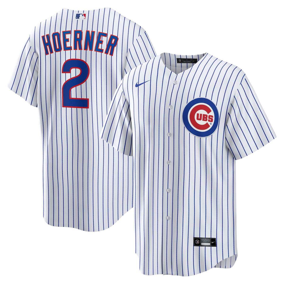 Nico Hoerner #2 Chicago Cubs Nike Men'S Limited Player Jersey - White