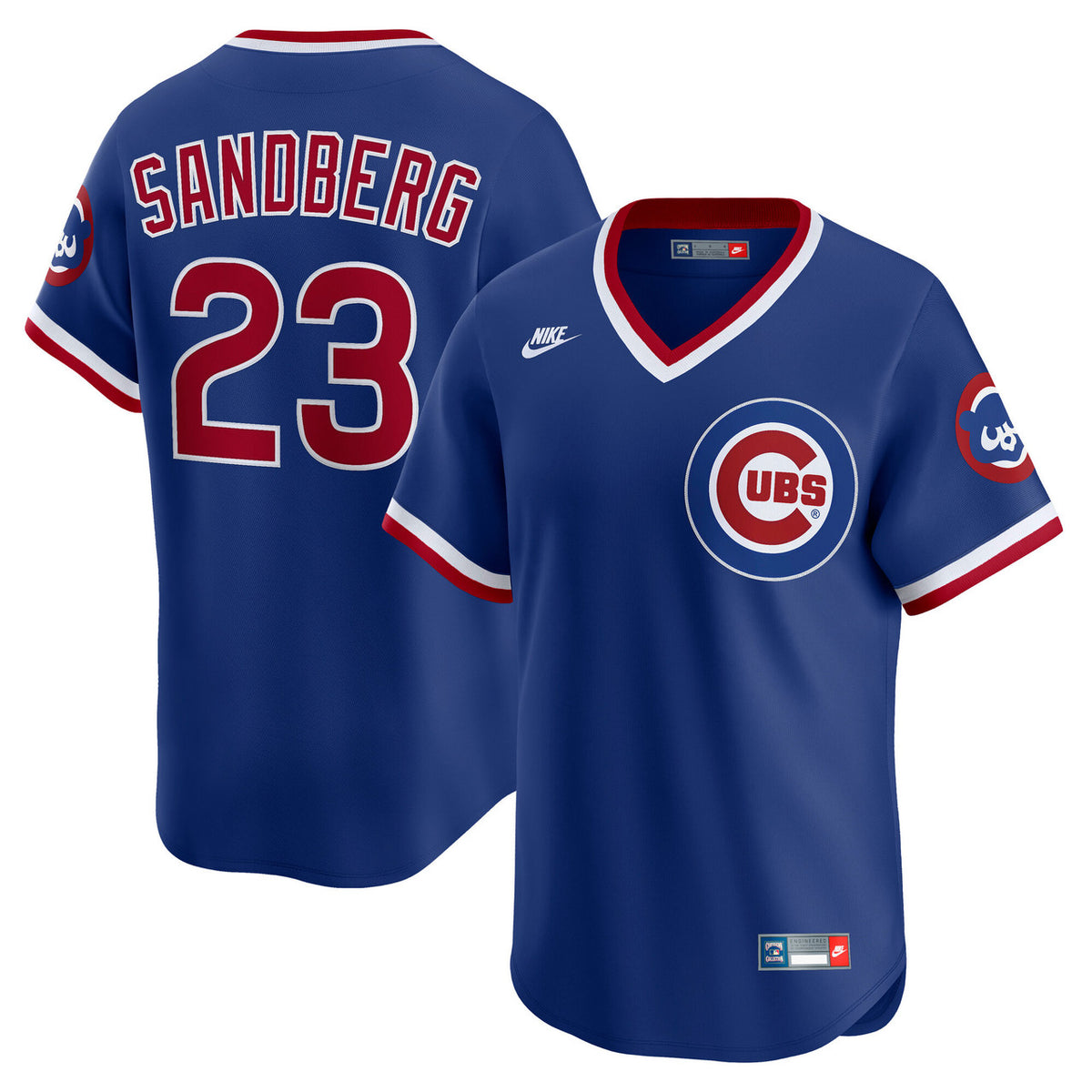 Ryne Sandberg #23 Chicago Cubs Nike Men'S Throwback Cooperstown Limited Jersey - Royal