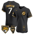 Chicago Cubs Men'S Spring Training Illinois Patch Vapor Premier Elite Jersey