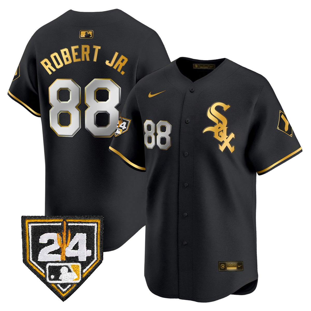 Chicago White Sox Men'S 2024 Spring Training Patch Vapor Premier Limited Jersey