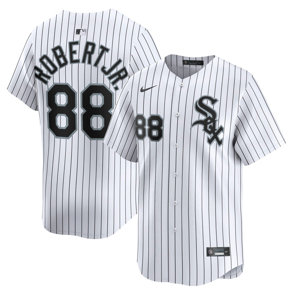 Luis Robert Jr. #88 Chicago White Sox Nike Men'S Home Limited Player Jersey - White