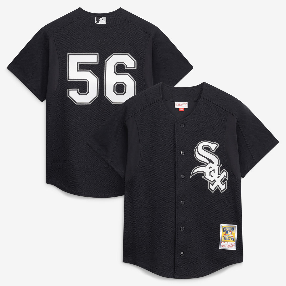 Mark Buehrle #56 Chicago White Sox Mitchell & Ness Men'S Authentic Batting Practice Jersey - Black