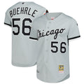 Mark Buehrle #56 Chicago White Sox Mitchell & Ness Men'S 2005 Throwback Authentic Jersey - Gray
