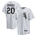 Miguel Vargas #20 Chicago White Sox Nike Men'S Home Limited Jersey - White