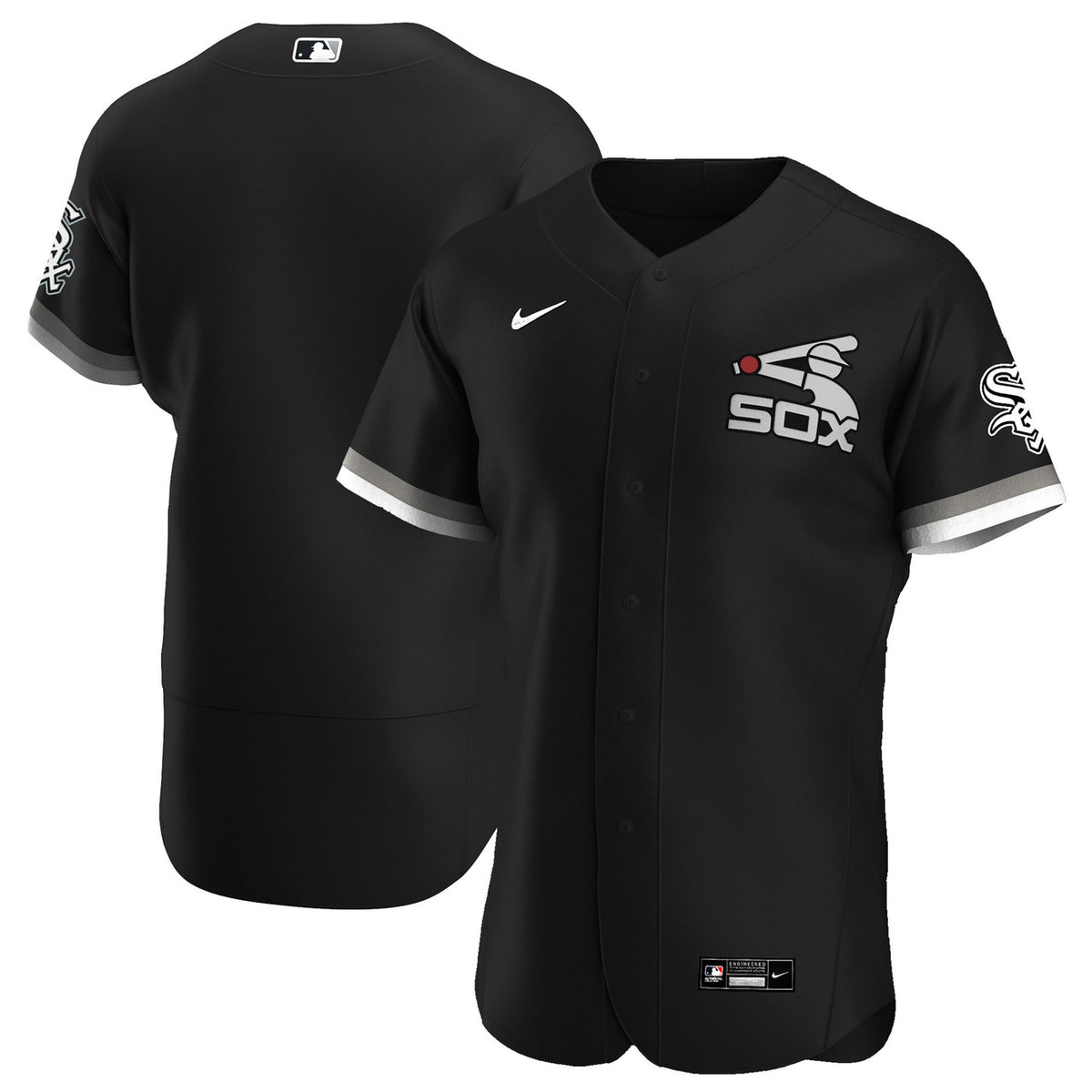 Black Alternate Chicago White Sox Nike Men'S Authentic Team Jersey