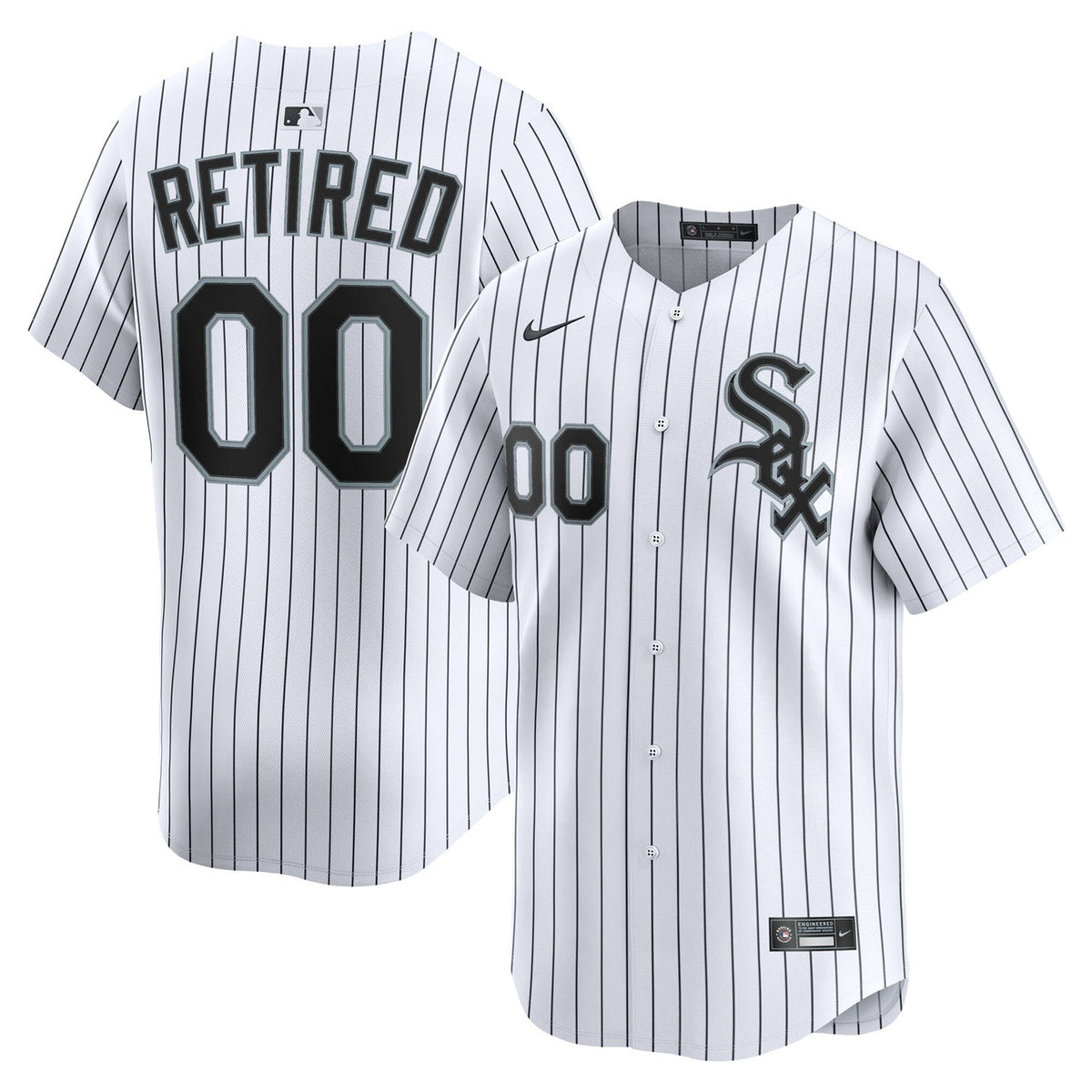 Chicago White Sox Nike Men'S Home Limited Pick-A-Player Retired Roster Jersey - White