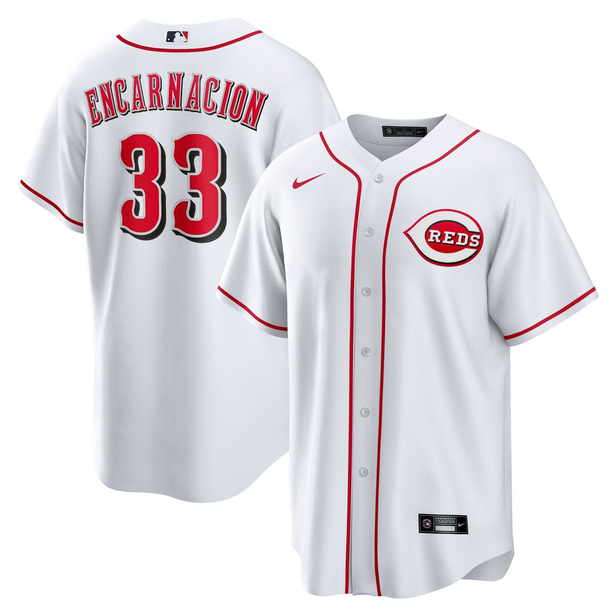 Christian Encarnacion-Strand Cincinnati Reds Nike Men'S Home Limited Jersey - White