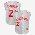Deion Sanders Cincinnati Reds Mitchell & Ness Men'S 1997 Authentic Jersey - Gray