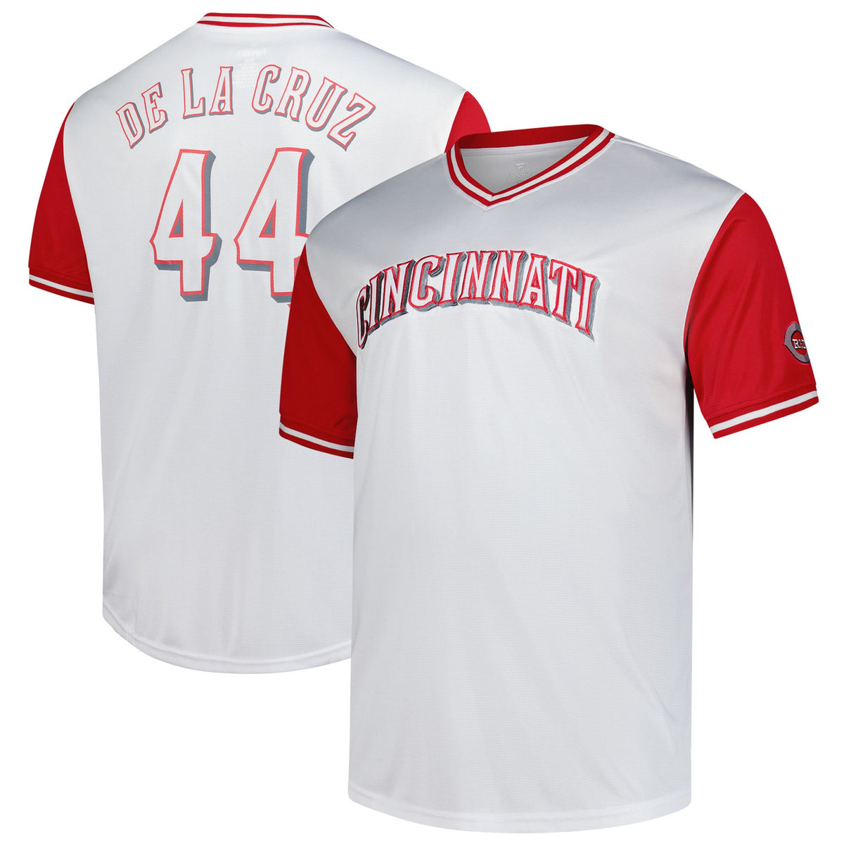Elly De Cincinnati Reds Profile Men'S Big & Tall La Cruz Name Number Limited Jersey - White