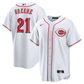 Hunter Greene #21 Cincinnati Reds Nike Men'S Home Limited Jersey - White