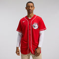 Cincinnati Reds Nike Men'S Alternate Authentic Team Logo Jersey - Scarlet
