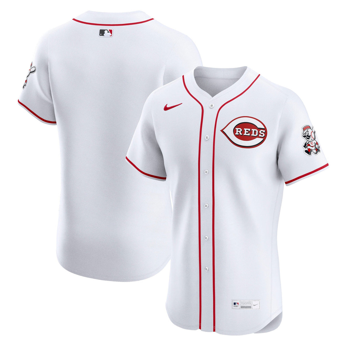 Cincinnati Reds Nike Men'S Home Elite Jersey - White