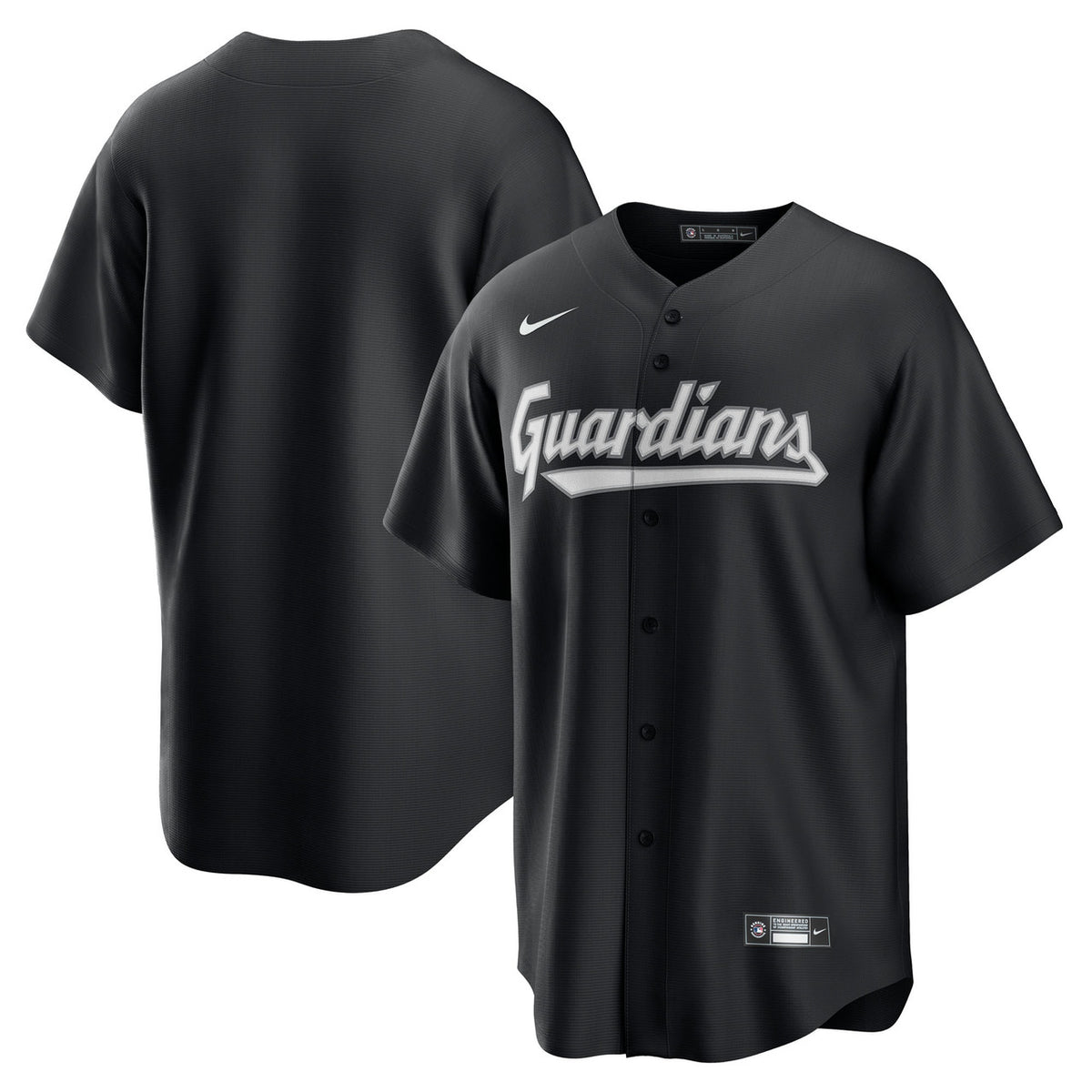 Cleveland Guardians Nike Men'S Limited Jersey - Black