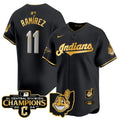 Al Central Cleveland Indians Men'S 2024 Division Champions Vapor Premier Limited Jersey