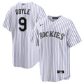 Brenton Doyle #9 Colorado Rockies Nike Men'S Home Limited Jersey - White