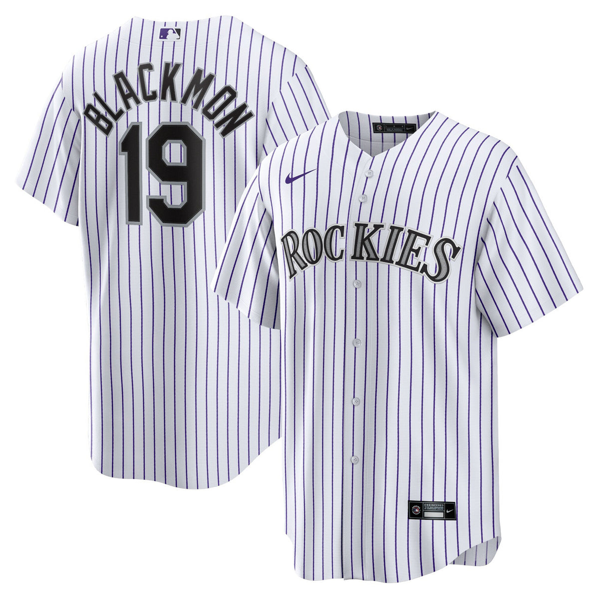 Charlie Blackmon #19 Colorado Rockies Nike Men'S Home Limited Player Name Jersey - White