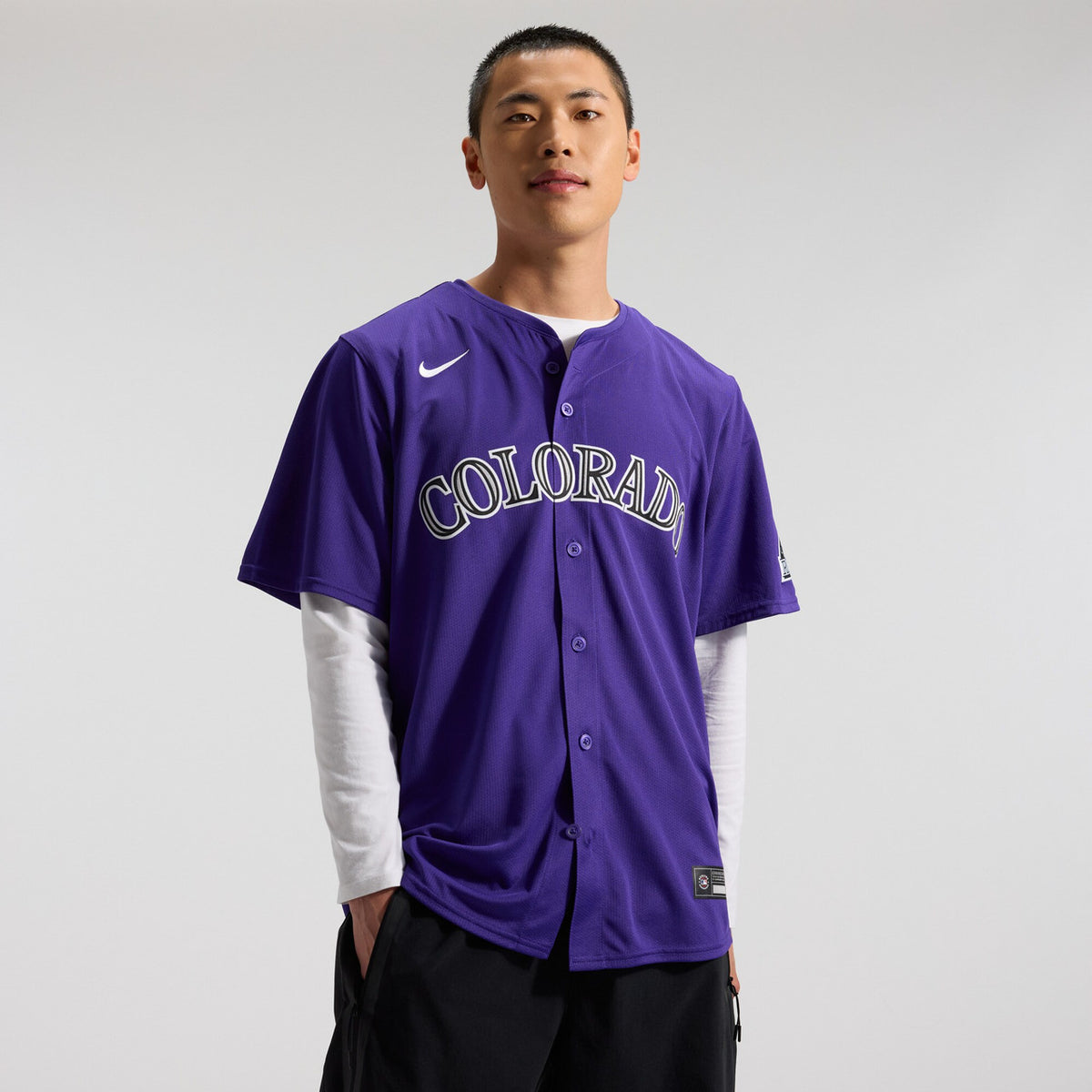 Colorado Rockies Nike Men'S Alternate Limited Jersey - Purple