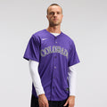 Colorado Rockies Nike Men'S Alternate Limited Team Jersey - Purple