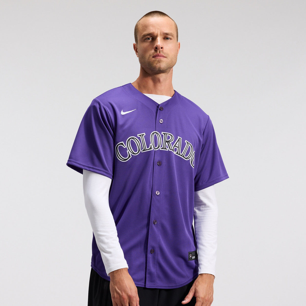 Colorado Rockies Nike Men'S Alternate Limited Team Jersey - Purple