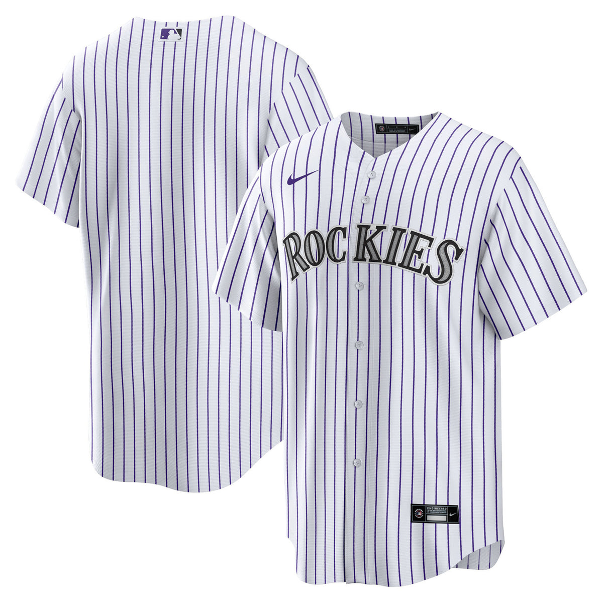 Colorado Rockies Nike Men'S Home Blank Limited Jersey - White