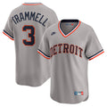 Alan Trammell #3 Detroit Tigers Nike Men'S Cooperstown Limited Jersey - Gray