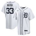 Colt Keith #33 Detroit Tigers Nike Men'S Home Limited Jersey - White