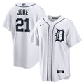 Jackson Jobe #21 Detroit Tigers Nike Men'S Home Limited Jersey - White