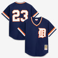 Kirk Gibson #23 Detroit Tigers Mitchell & Ness Men'S Authentic Batting Practice Jersey - Navy