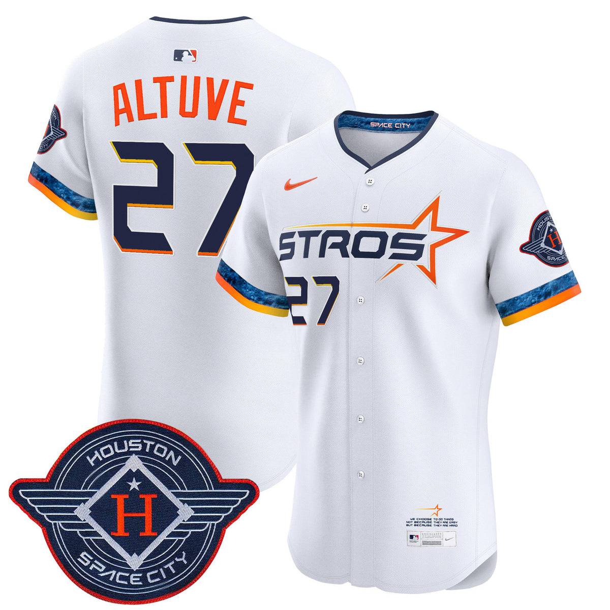 Houston Astros Men'S 2025 City Connect Vapor Premier Elite Jersey
