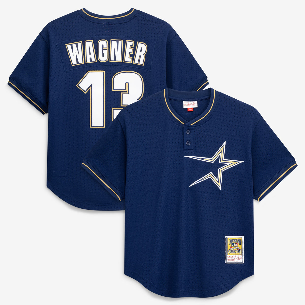 Billy Wagner Houston Astros Mitchell & Ness Men'S Authentic Batting Practice Jersey - Navy