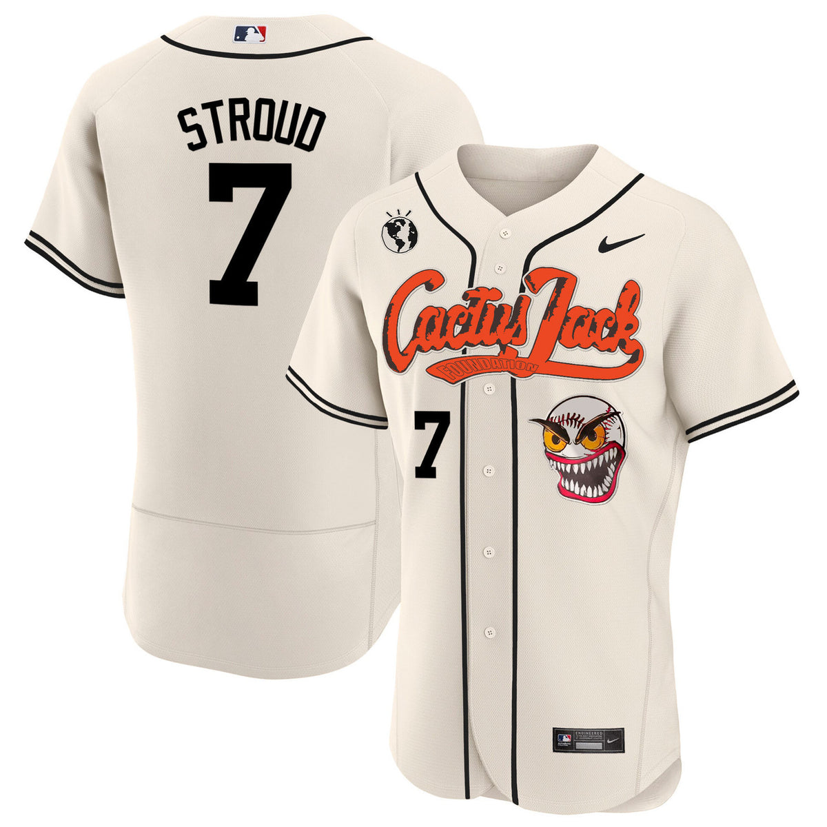 Houston Astros Men'S Cactus Jack Limited Flex Base Jersey