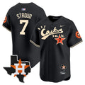Houston Astros Men'S Cactus Jack Patch Vapor Premier V7 Limited Jersey
