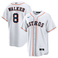 Christian Walker #8 Houston Astros Nike Men'S Home Limited Jersey - White