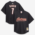 Craig Biggio #7 Houston Astros Mitchell & Ness Men'S Authentic Batting Practice Jersey - Black