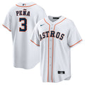 Houston Astros Nike Men'S Jeremy Pe����A Home Limited Jersey - White
