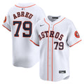 Jose Abreu #79 Houston Astros Nike Men'S Home Limited Player Jersey - White