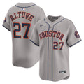 Jose Altuve #27 Houston Astros Nike Men'S Road Limited Player Jersey - Gray