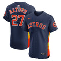 Jose Altuve #2 Houston Astros Nike Men'S Alternate Elite Player Jersey - Navy