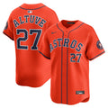 Jose Altuve #27 Houston Astros Nike Men'S Alternate Limited Player Jersey - Orange