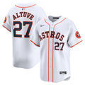 Jose Altuve #27 Houston Astros Nike Men'S Home Limited Player Jersey - White